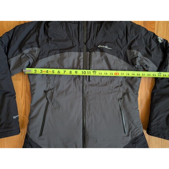 Eddie Bauer Jacket Womens Large Grey First Ascent Weatheredge Plus Rain Coat - Picture 10 of 11